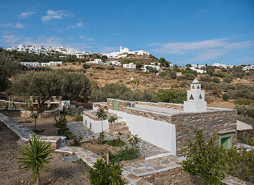 View at the village Pano Petali