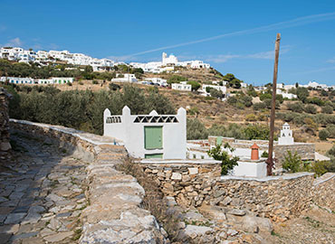 The house Rose Home in Apollonia of Sifnos