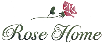 The logo of Rose Home in Sifnos